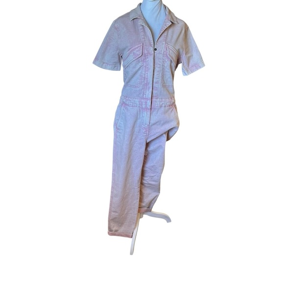 Faherty - NWT Utility Blaise Denim Jumpsuit Sz XS - Picture 3 of 9